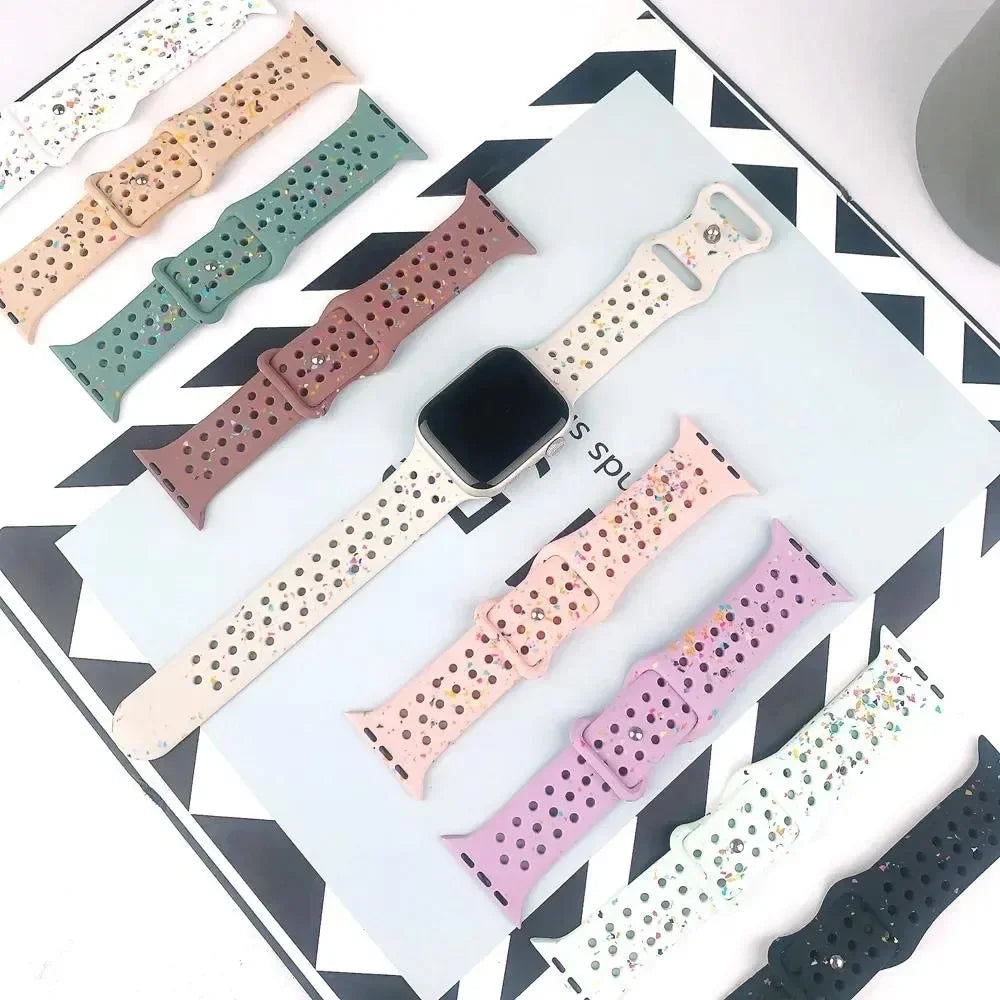 Transparent Silicone Bracelet Band for Apple Watch