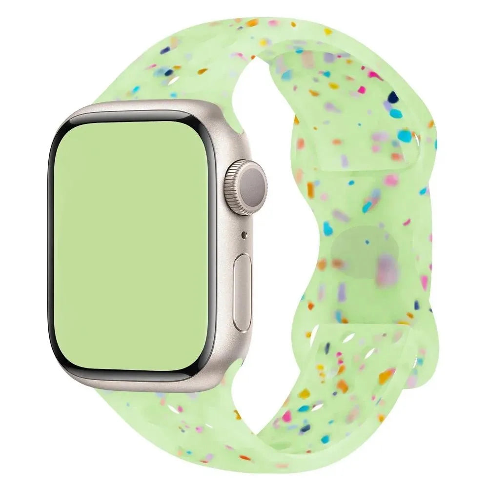 Transparent Silicone Bracelet Band for Apple Watch