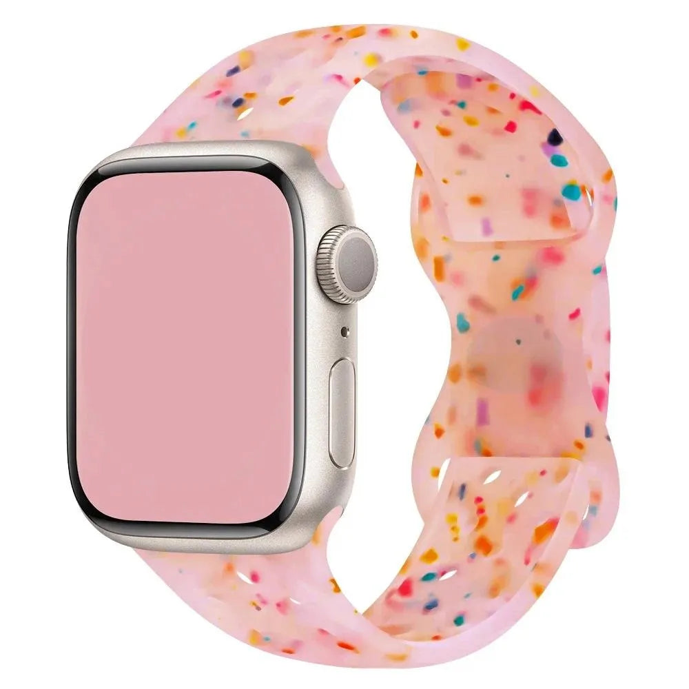 Transparent Silicone Bracelet Band for Apple Watch