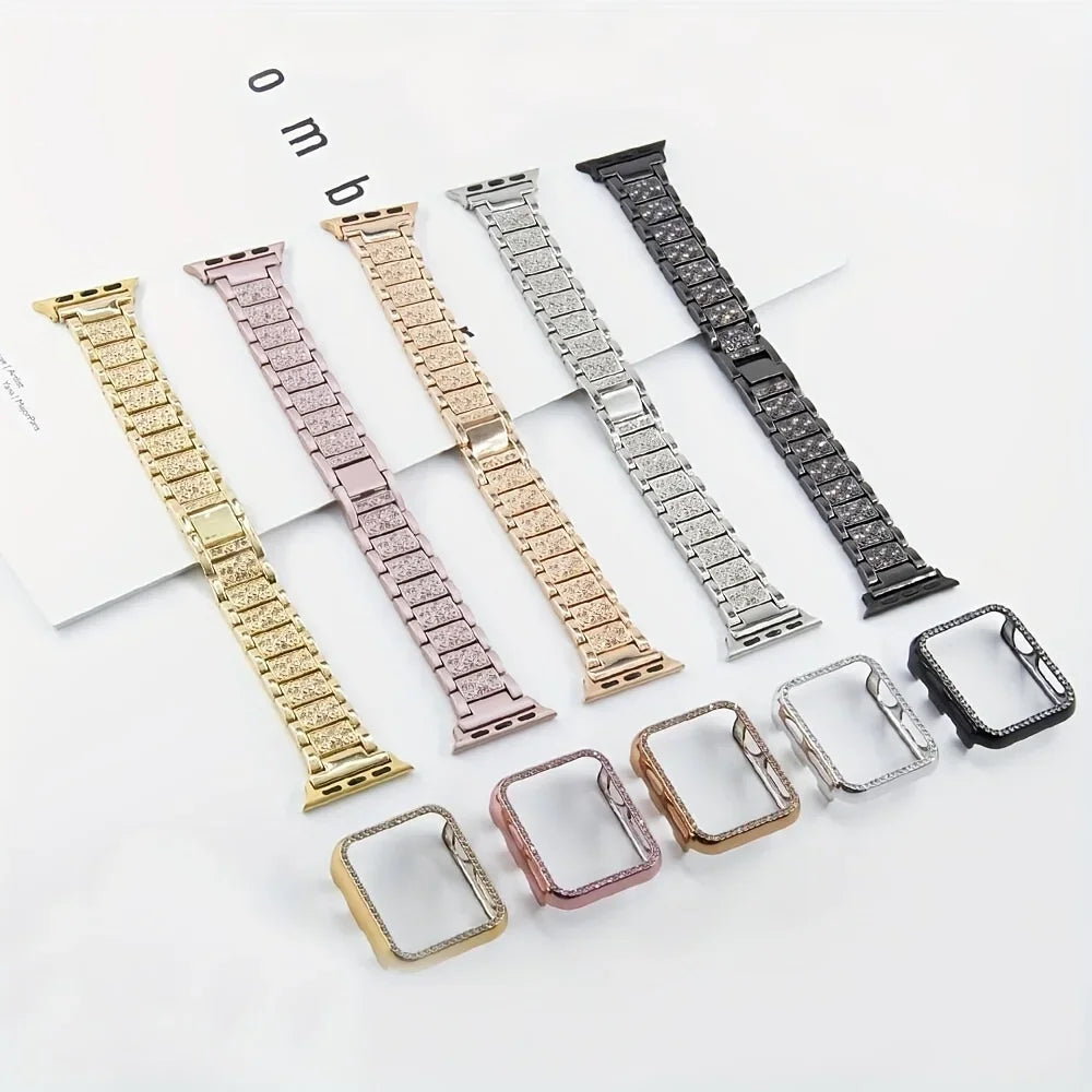 Fashion Girl Metal Strap + Case