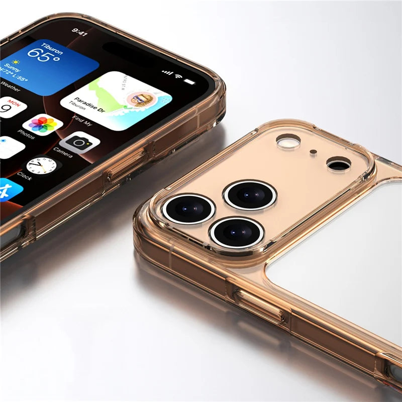 Transparent Shockproof Case For iPhone 17