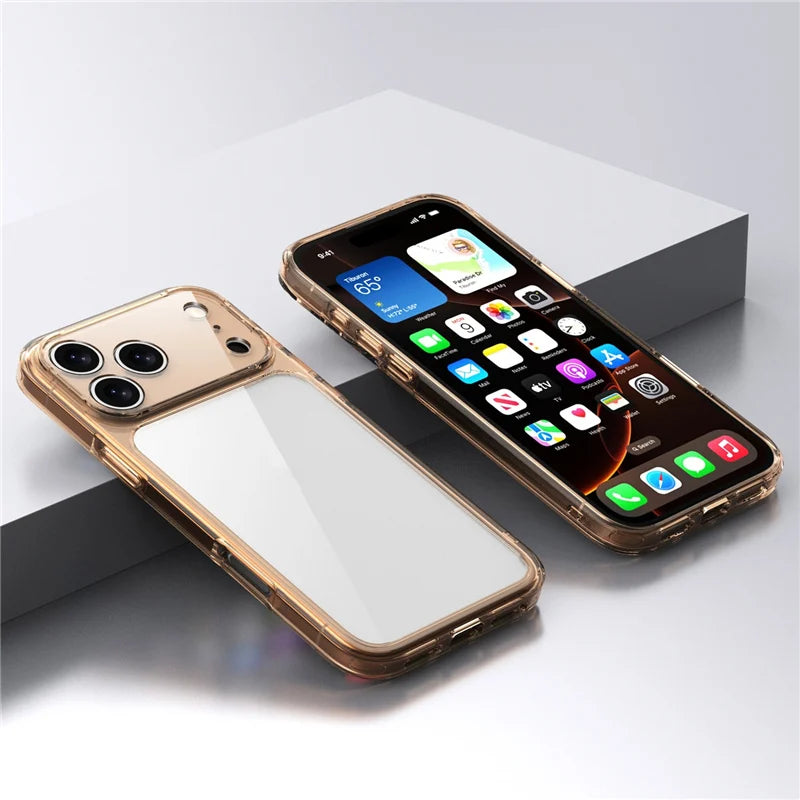 Transparent Shockproof Case For iPhone 17