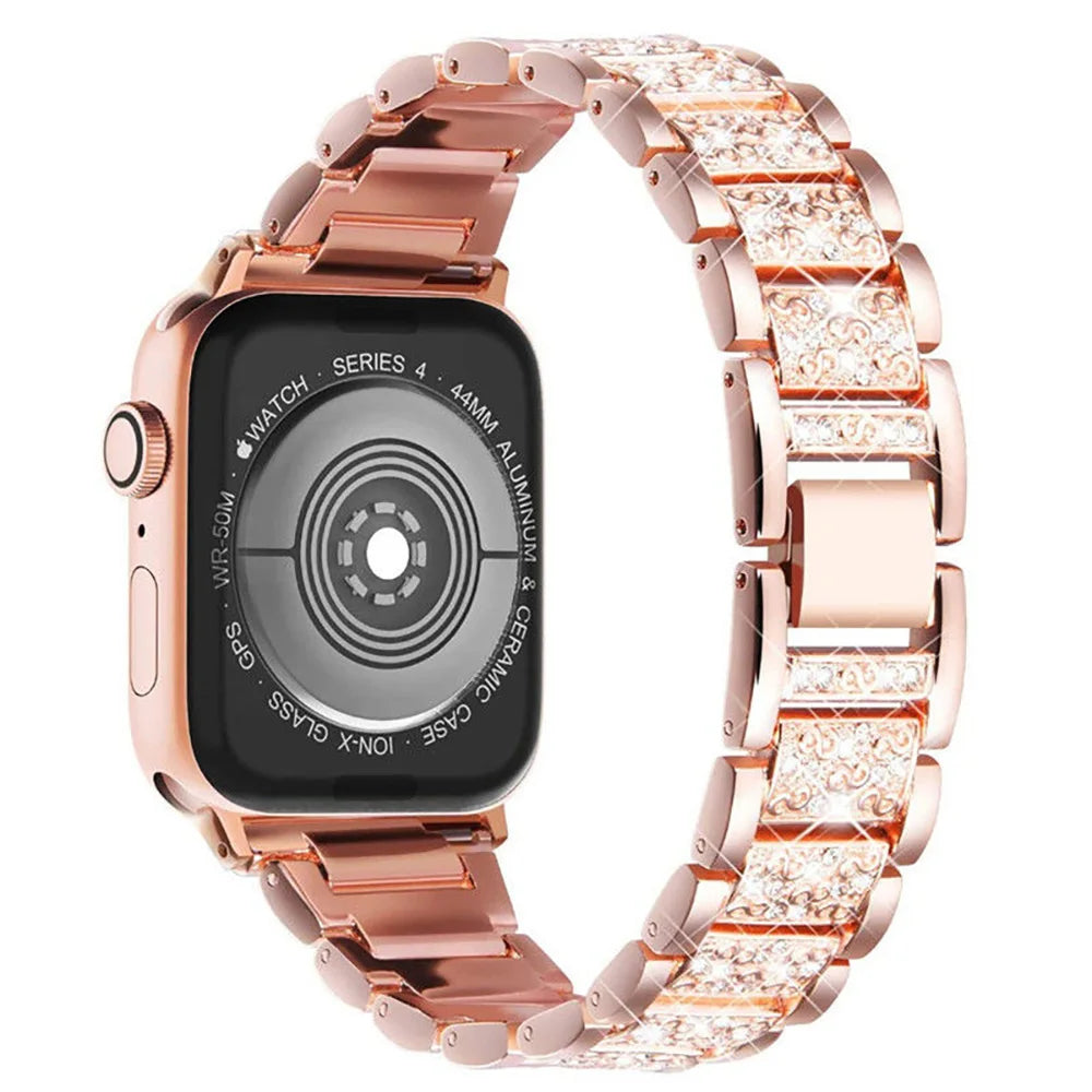 Fashion Rhinestone Metal Band for Apple Watch