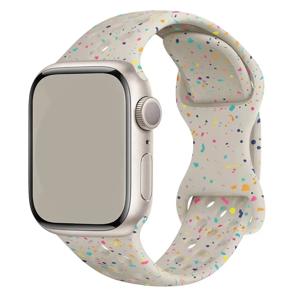 Transparent Silicone Bracelet Band for Apple Watch