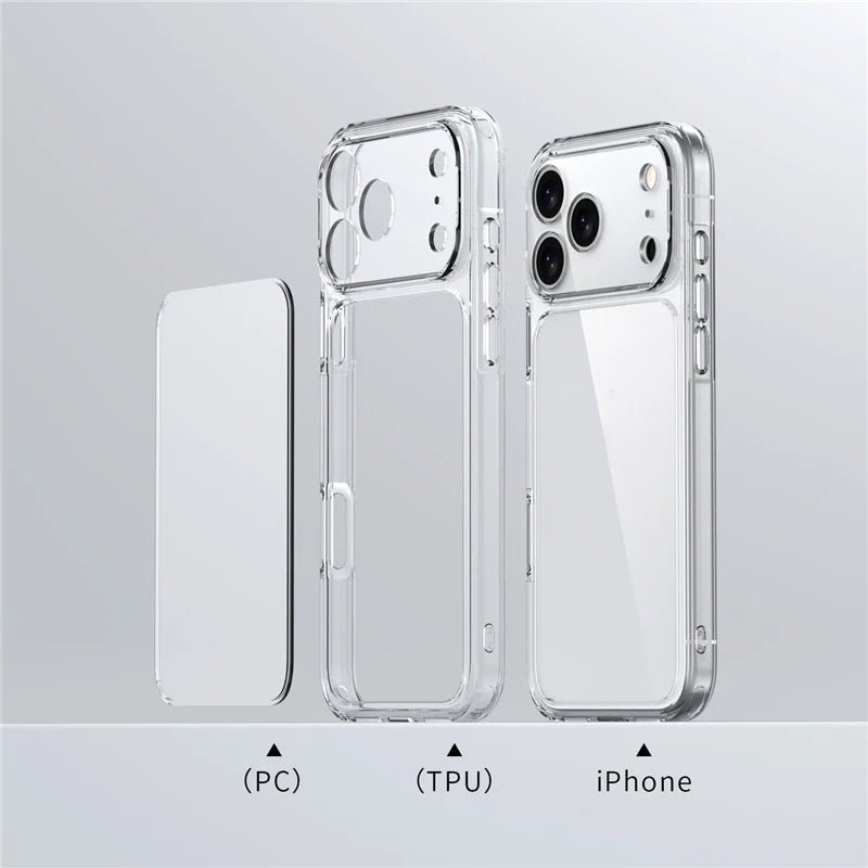 Transparent Shockproof Case For iPhone 17